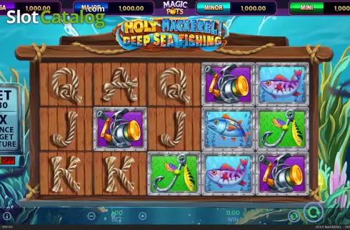 Скрин2. Holy Mackerel Deep Sea Fishing слот