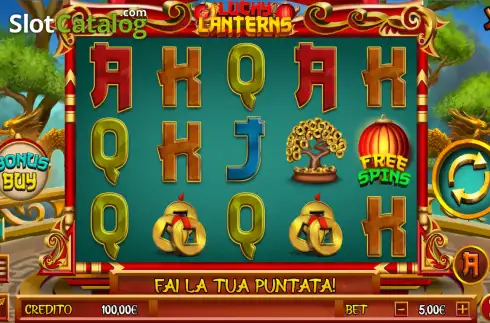 Скрин2. Lucky Lanterns (Seven ABC) слот