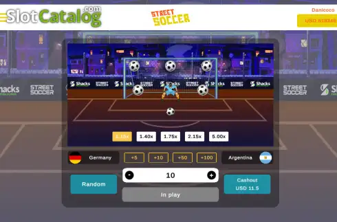 Скрин3. Street Soccer слот