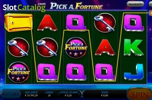 Скрин2. Pick A Fortune слот