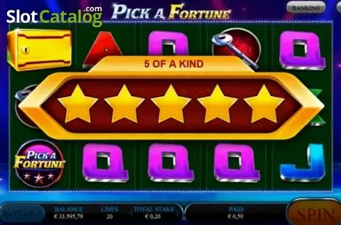Скрин3. Pick A Fortune слот
