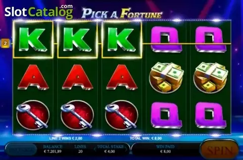 Скрин4. Pick A Fortune слот
