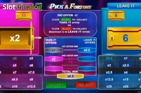 Скрин7. Pick A Fortune слот