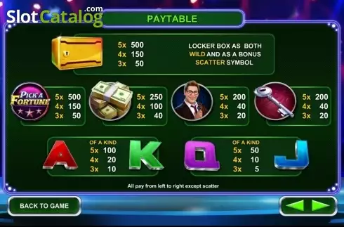 Скрин8. Pick A Fortune слот