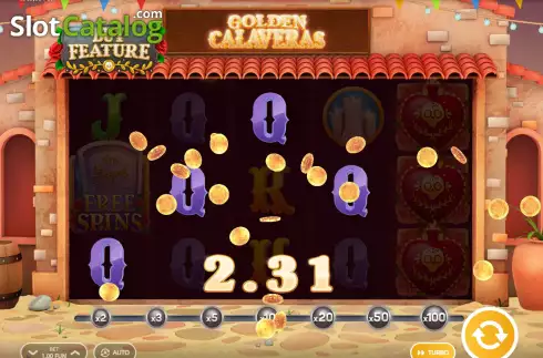 Скрин3. Golden Calaveras слот