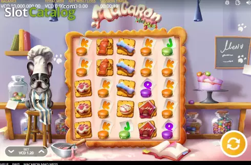 Скрин2. Macaron Mad Mess слот