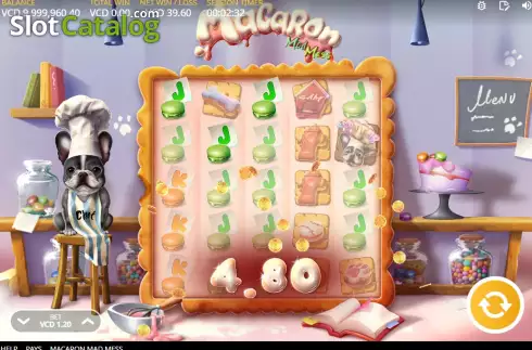Скрин3. Macaron Mad Mess слот