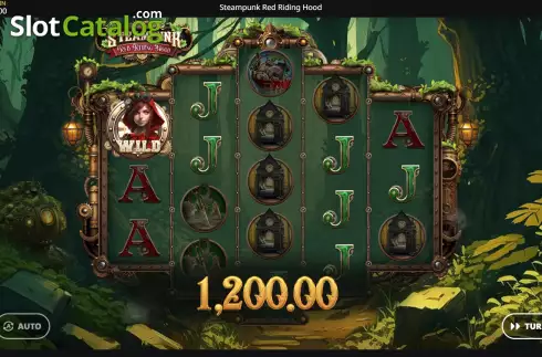 Скрин3. Steampunk Red Riding Hood слот