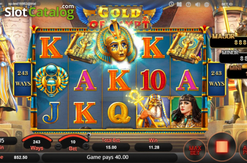 Скрин6. Gold of Egypt (SimplePlay) слот