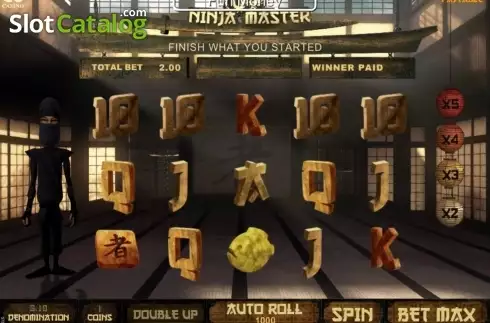 Скрин6. Ninja Master слот