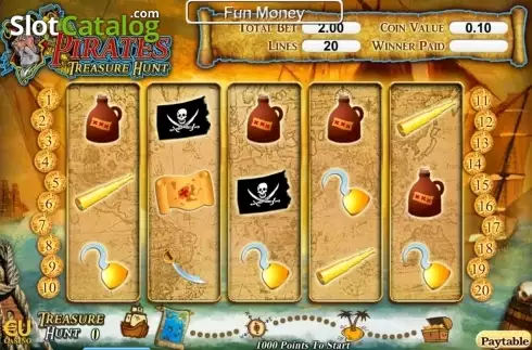 Скрин4. Pirates Treasure Hunt слот