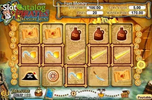Скрин7. Pirates Treasure Hunt слот