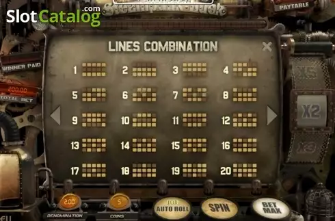 Скрин3. Steam Punk Luck слот
