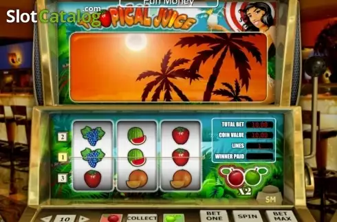 Скрин2. Tropical Juice слот