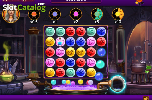 Скрин5. Alchemy Blast слот