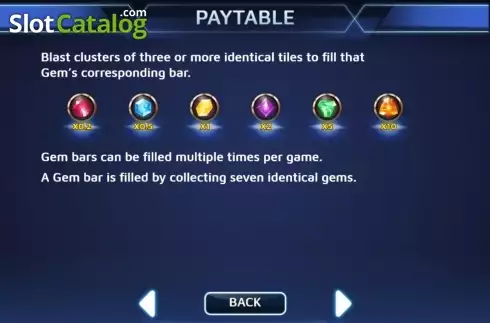 Скрин2. Gems Odyssey (Skillzzgaming) слот