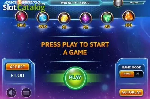 Скрин6. Gems Odyssey (Skillzzgaming) слот