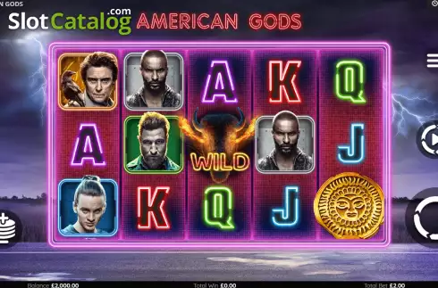 Скрин3. American Gods слот
