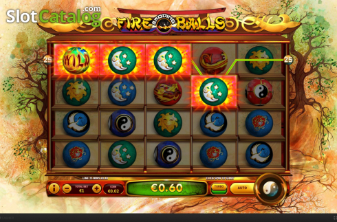 Скрин6. Fire Baoding Balls слот
