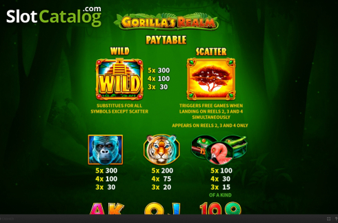 Скрин6. Gorilla’s Realm слот