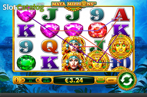 Скрин8. Maya Millions слот