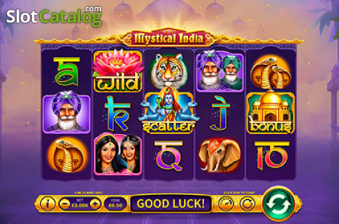 Скрин3. Mystical India слот