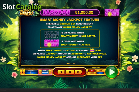 Скрин8. Monkey Pays слот