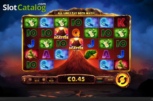 Скрин5. Volcano Island слот