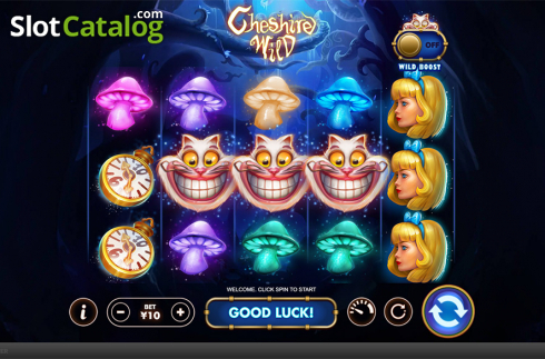Скрин3. Cheshire Wild слот