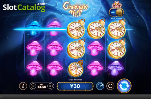 Скрин4. Cheshire Wild слот