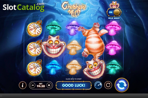 Скрин6. Cheshire Wild слот