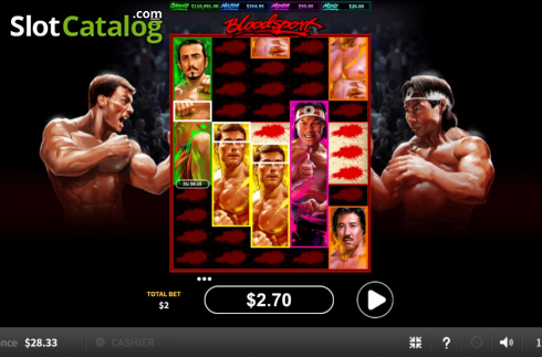 Скрин5. Bloodsport слот
