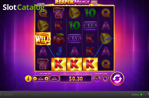 Скрин6. Respin Mania Mega Reels слот
