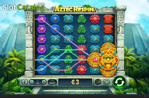 Скрин4. Aztec Respin слот