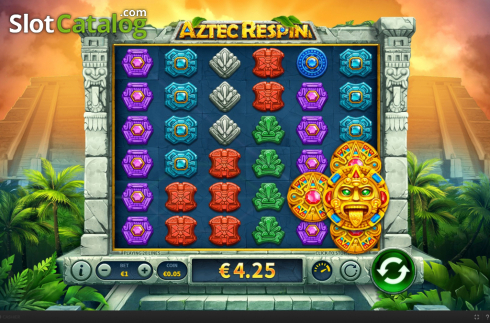 Скрин5. Aztec Respin слот
