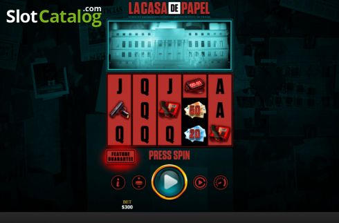 Скрин2. La Casa De Papel Deluxe слот