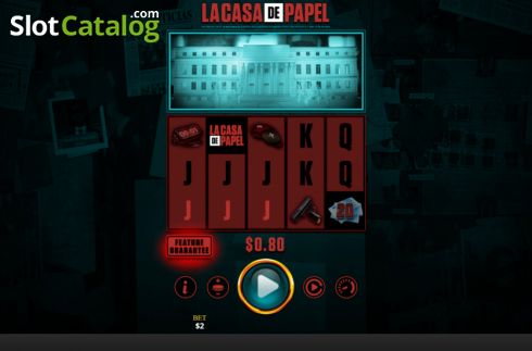 Скрин3. La Casa De Papel Deluxe слот
