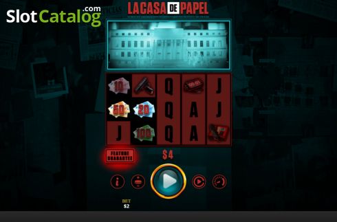 Скрин4. La Casa De Papel Deluxe слот