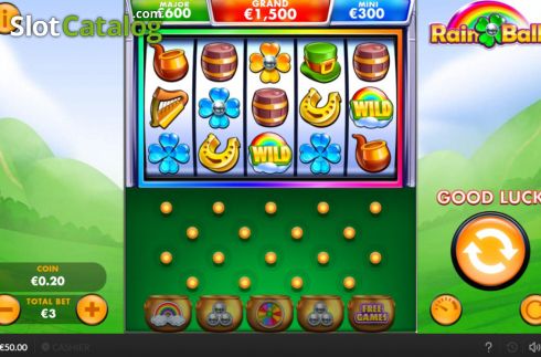 Скрин3. Rain Balls слот