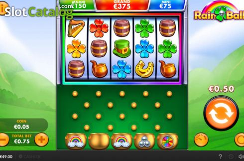 Скрин4. Rain Balls слот