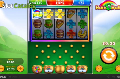 Скрин5. Rain Balls слот