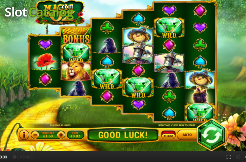 Скрин2. Magic of Oz (Skywind Group) слот