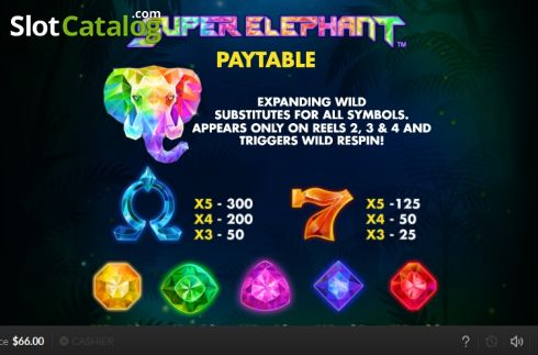 Скрин6. Super Elephant слот