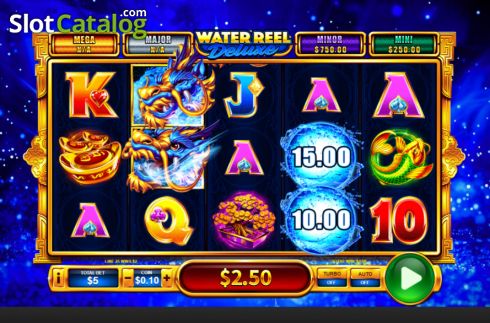 Скрин3. Water Reel Deluxe слот