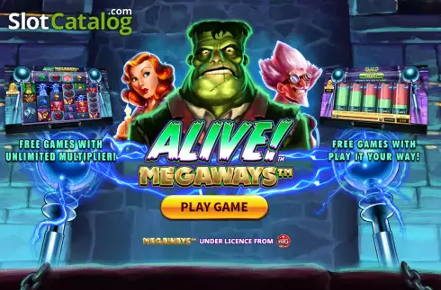 Скрин2. Alive! Megaways слот