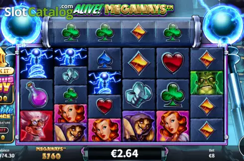 Скрин3. Alive! Megaways слот