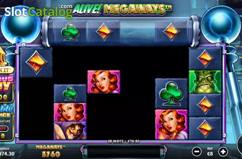 Скрин4. Alive! Megaways слот