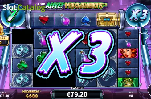 Скрин7. Alive! Megaways слот
