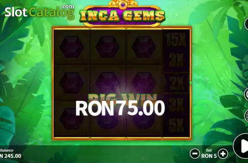 Скрин5. Inca Gems слот