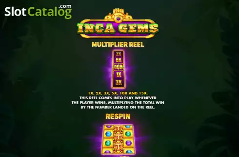 Скрин6. Inca Gems слот